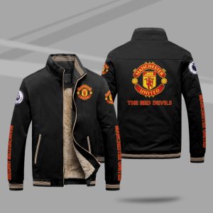 Manchester United Winter Plush Mountainskin Jacket MJ097