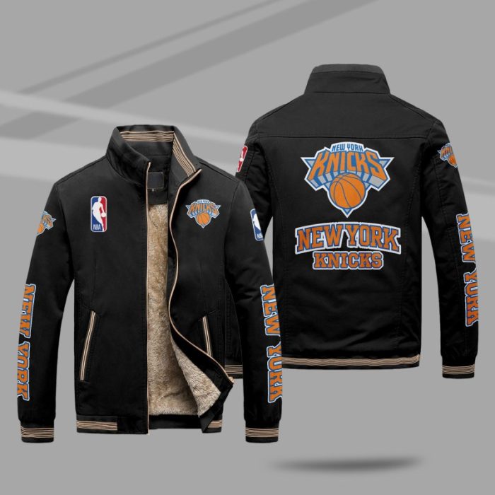 New York Knicks Winter Plush Mountainskin Jacket MJ121