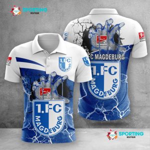 1. FC Magdeburg Polo Shirt Golf Shirt 3D PLS1208