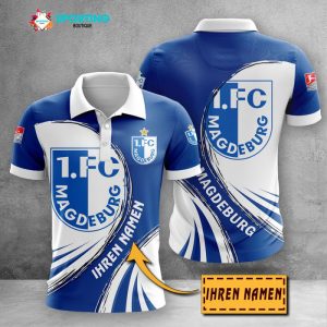 1. FC Magdeburg Polo Shirt Golf Shirt 3D PLS2304