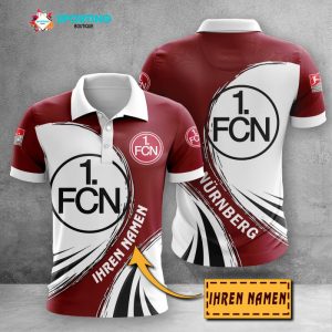 1. FC Nurnberg Polo Shirt Golf Shirt 3D PLS2303