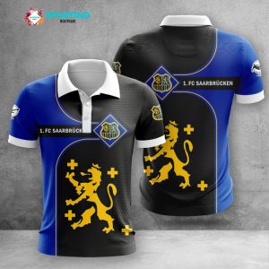 1. FC Saarbrucken Polo Shirt Golf Shirt 3D PLS1647
