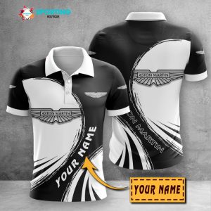ASTON MARTIN Polo Shirt Golf Shirt 3D PLS1778