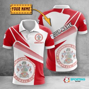 Accrington Stanley Polo Shirt Golf Shirt 3D PLS408