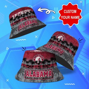 Alabama Crimson Tide NCAA Bucket Hat Personalized SBH153