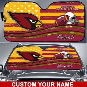 Arizona Cardinals NFL Car Sun Shade CSS0465