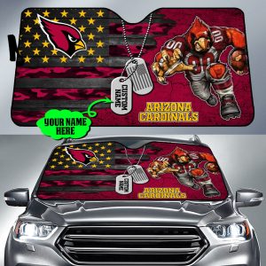 Arizona Cardinals NFL Car Sun Shade CSS0527