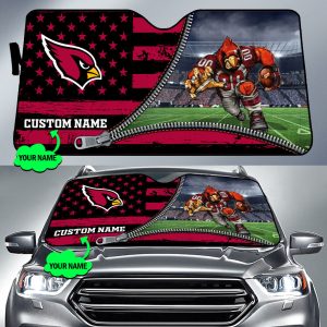 Arizona Cardinals NFL Car Sun Shade CSS0534