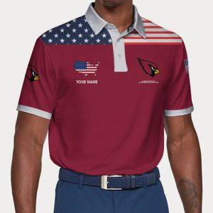 Arizona Cardinals Polo Shirt Golf Shirt 3D PLS1803