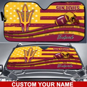 Arizona State Sun Devils NCAA Car Sun Shade CSS0653