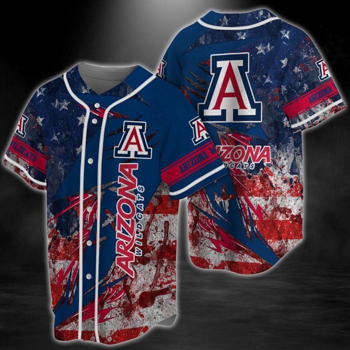 Arizona Wildcats NCAA Baseball Jersey BJ2126