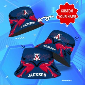 Arizona Wildcats NCAA Bucket Hat Personalized SBH206