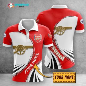 Arsenal F.C. Polo Shirt Golf Shirt 3D PLS2281