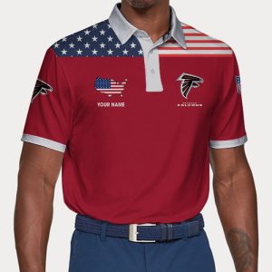 Atlanta Falcons Polo Shirt Golf Shirt 3D PLS1824
