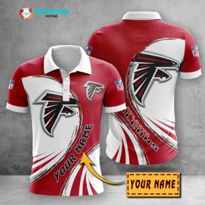 Atlanta Falcons Polo Shirt Golf Shirt 3D PLS2153