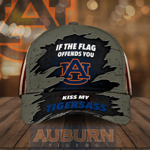 Auburn Tigers If The Flag Offends You Kiss My Tigersass 3D Classic Baseball Cap/Hat CGI2211