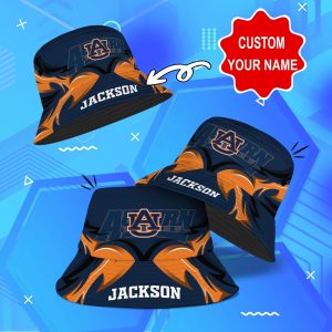 Auburn Tigers NCAA Bucket Hat Personalized SBH295