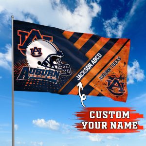 Auburn Tigers NCAA Personalized Fly Flag Outdoor Flag Fl046