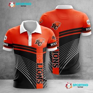 BC Lions Polo Shirt Golf Shirt 3D PLS1439