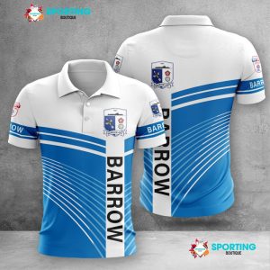 Barrow AFC Polo Shirt Golf Shirt 3D PLS1450