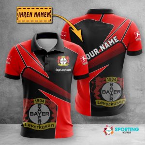 Bayer 04 Leverkusen Polo Shirt Golf Shirt 3D PLS1784