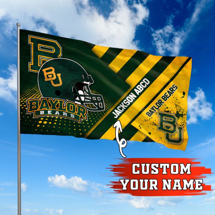 Baylor Bears NCAA Personalized Fly Flag Outdoor Flag Fl030
