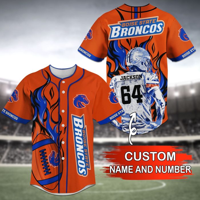 Boise State Broncos NCAA Baseball Jersey Personalized 2023 BJ2480