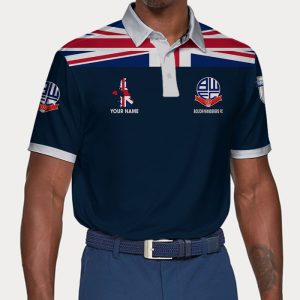 Bolton Wanderers Polo Shirt Golf Shirt 3D PLS1895