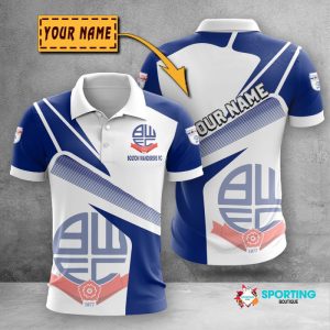 Bolton Wanderers Polo Shirt Golf Shirt 3D PLS402