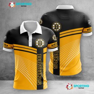 Boston Bruins Polo Shirt Golf Shirt 3D PLS1323