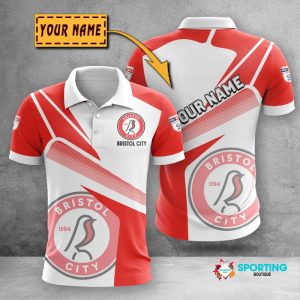 Bristol City Polo Shirt Golf Shirt 3D PLS416