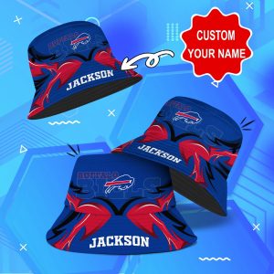 Buffalo Bills NFL Bucket Hat Personalized SBH307