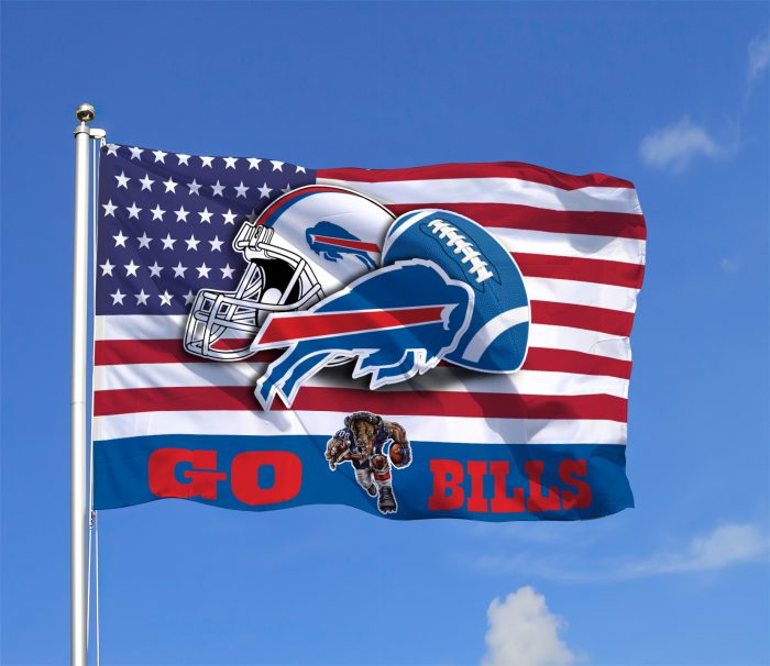 Buffalo Bills NFL Fly Flag Outdoor Flag Trend 2023 Fl262