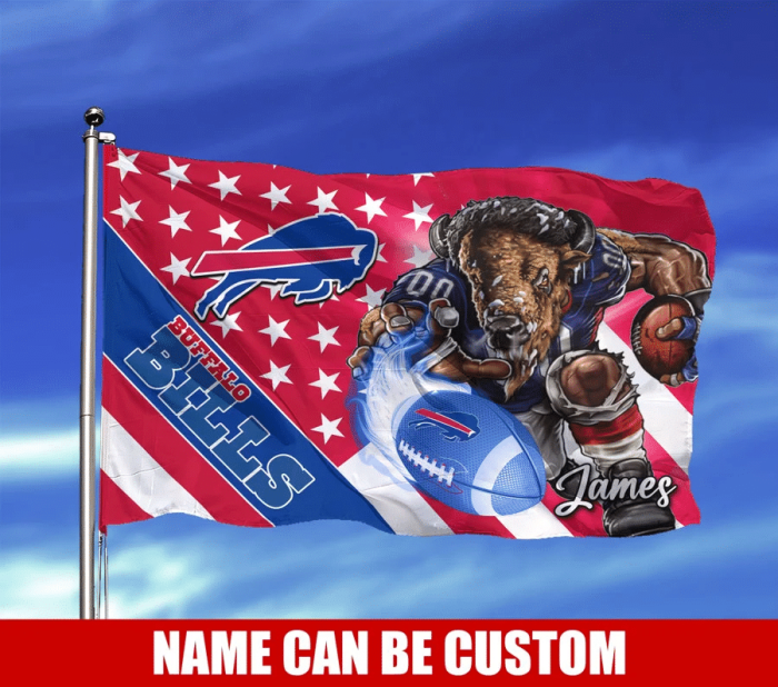 Buffalo Bills NFL Fly Flag Outdoor Flag Trend 2023 Fl279