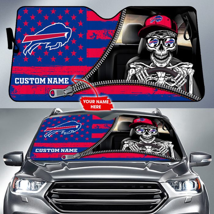 Buffalo Bills NFL Football Team Car Sun Shade CSS0705