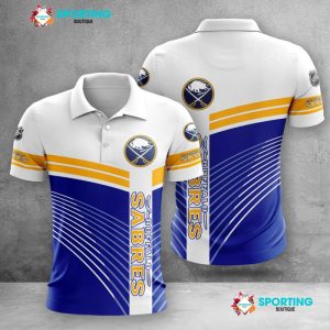 Buffalo Sabres Polo Shirt Golf Shirt 3D PLS1334