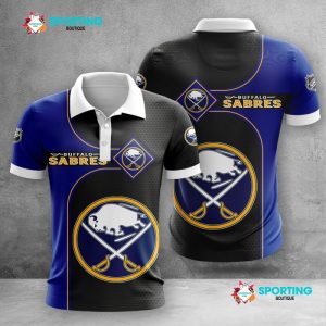 Buffalo Sabres Polo Shirt Golf Shirt 3D PLS1344