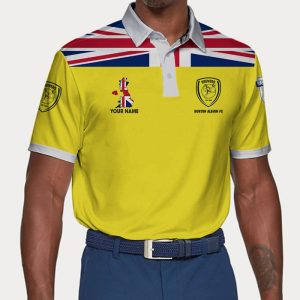 Burton Albion F.C Polo Shirt Golf Shirt 3D PLS1873