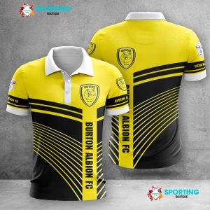 Burton Albion F.C Polo Shirt Golf Shirt 3D PLS540