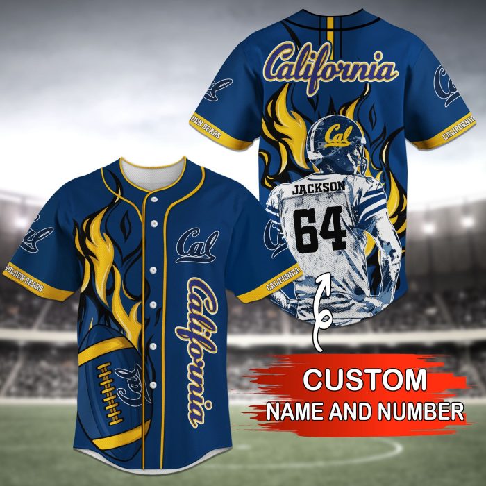 California Golden Bears NCAA Baseball Jersey Personalized 2023 BJ2479