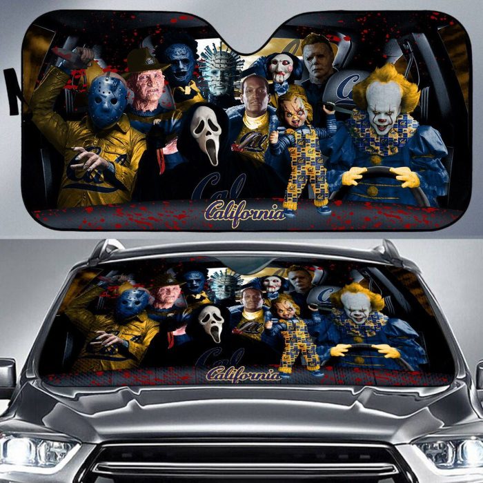 California Golden Bears NCAA Halloween Car Sun Shade CSS0632