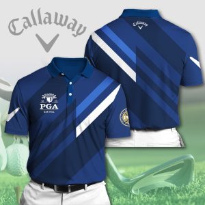 Callaway Pga Championship Polo Shirt Golf Shirt 3D PLS074