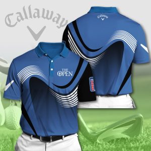Callaway The Open Championship Polo Shirt Golf Shirt 3D PLS023