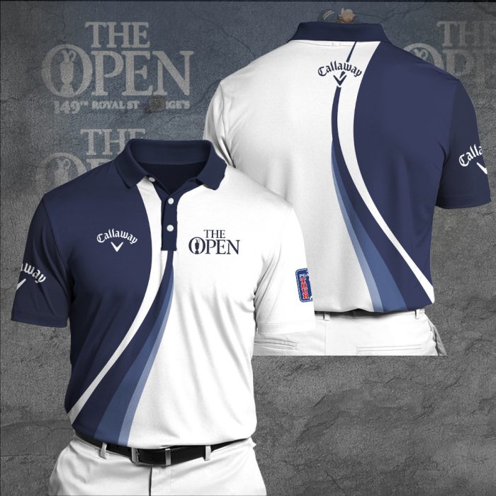 Callaway The Open Championship Polo Shirt Golf Shirt 3D PLS078