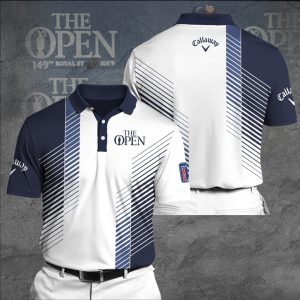 Callaway The Open Championship Polo Shirt Golf Shirt 3D PLS087