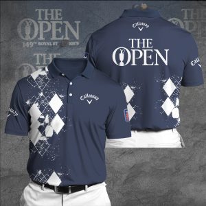 Callaway The Open Championship Polo Shirt Golf Shirt 3D PLS301