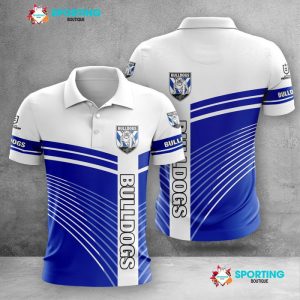 Canterbury Bankstown Bulldogs Polo Shirt Golf Shirt 3D PLS1508