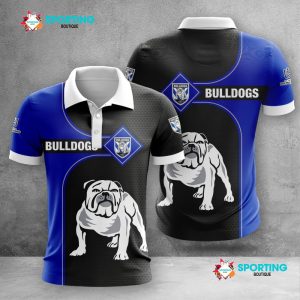 Canterbury Bankstown Bulldogs Polo Shirt Golf Shirt 3D PLS2044