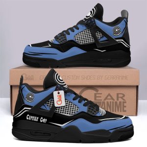 Capsule Corp Jordan 4 Sneakers Anime Personalized Shoes JD447