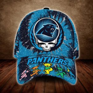 Carolina Panthers x Grateful Dead 3D Classic Baseball Cap CGI1325